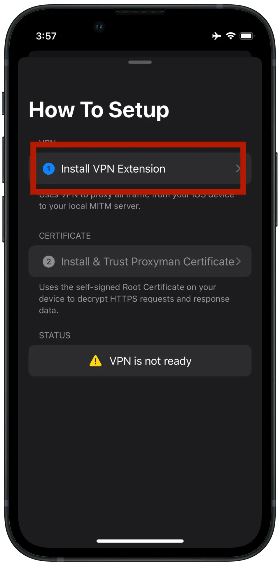 install vpn extension